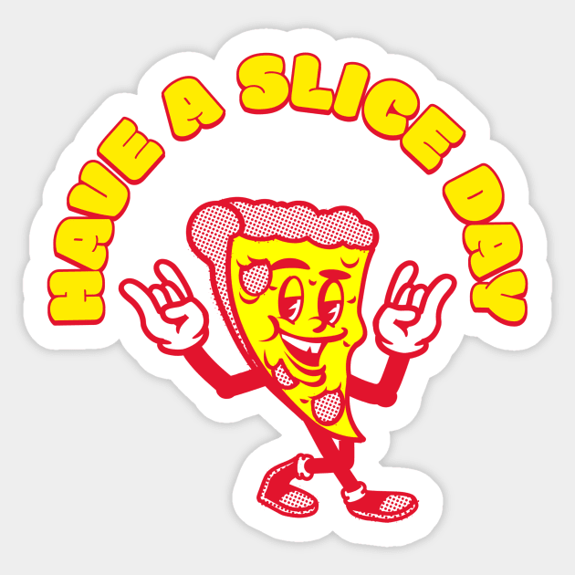 Pizza Day Sticker by MONMON-75